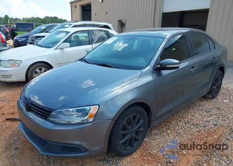 2012 Volkswagen Jetta 2.5L Se из США, поврежденный, VIN 3VWDX7AJ6CM377136